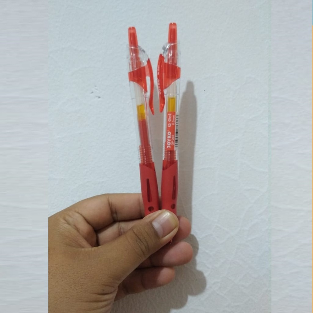 

PULPEN PENA PEN GEL JOYKO GP-265 PENA JOYKO HITAM BIRU MERAH GEL 0.5 MM