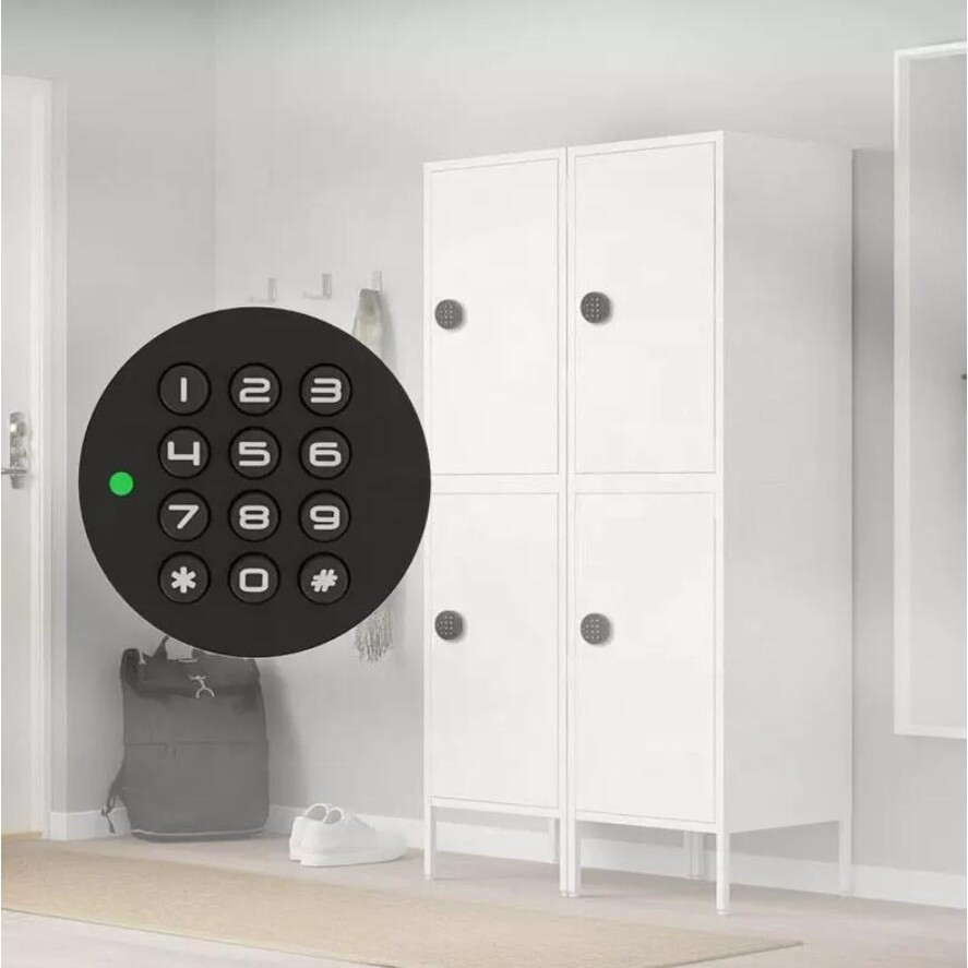 Kunci Kabinet Elektronik, Keypad Layar Sentuh Digital Tanpa Kunci Cerdas Kunci Kode Kata Sandi untuk