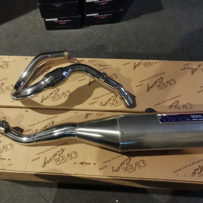 Ready knalpot over racing yamaha wr 155