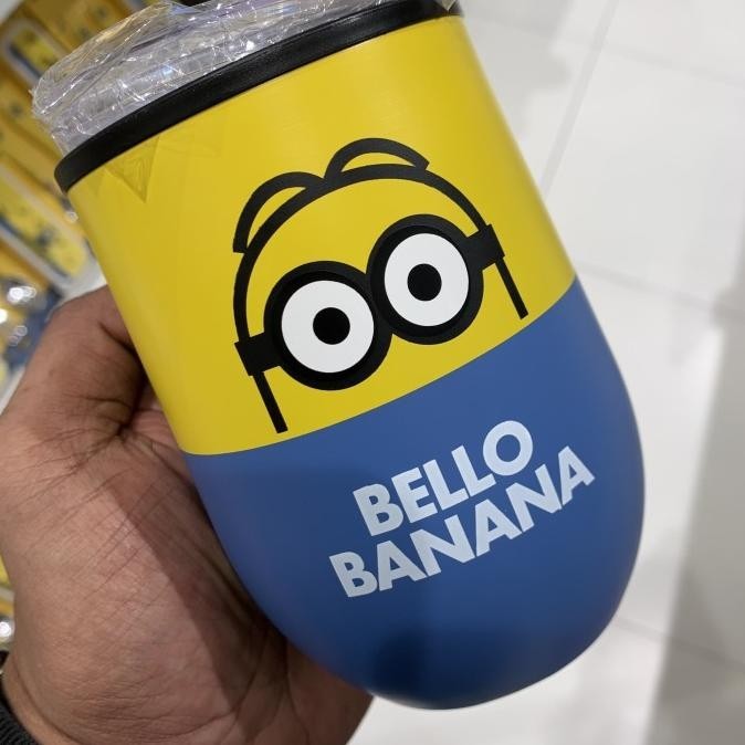 iBuy Miniso Minion Tumbler Stainless Steel 360ml Botol Minum LS01