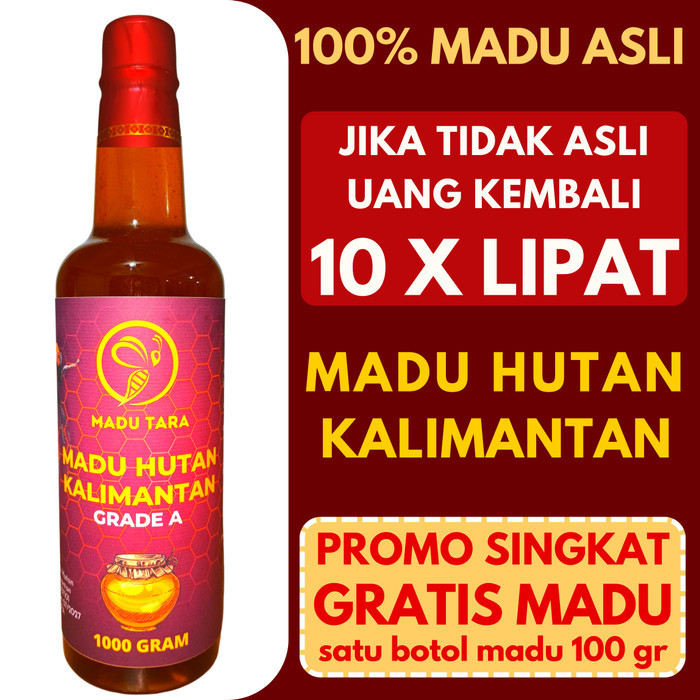 

MADU HUTAN KALIMANTAN MADU ASLI MADU MENTAH MURNI RAW HONEY MADU TARA