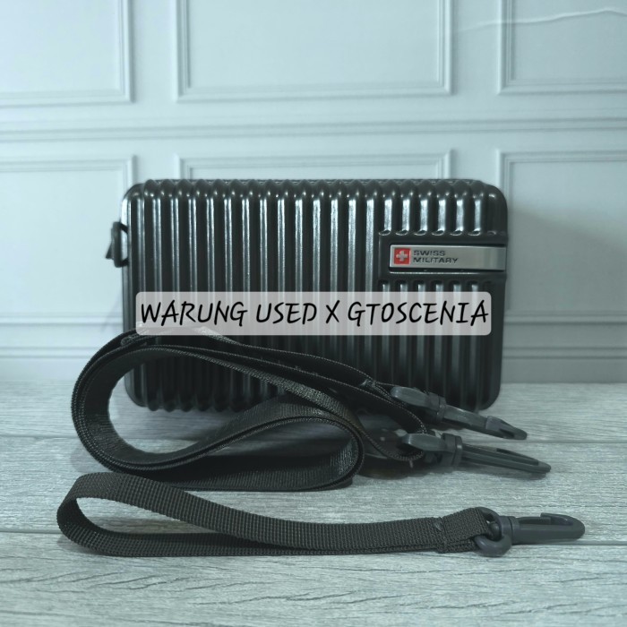 Swiss Military Hardcase Mini Pouch - Tas Traveling