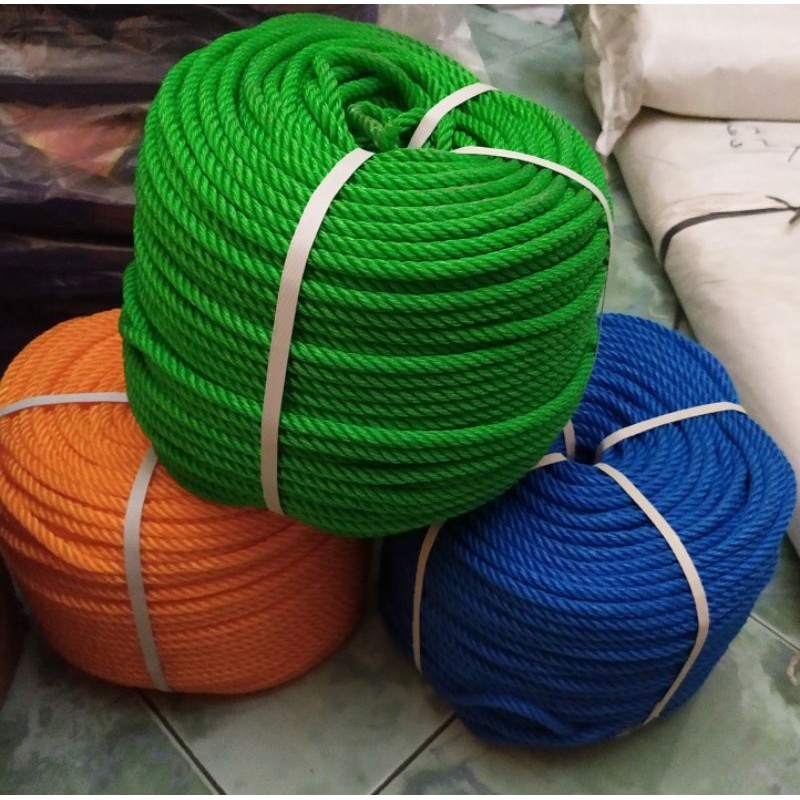 

Tali tambang plastik 8 MM per rol