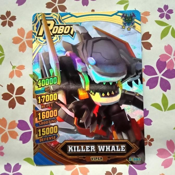 KILLER WHALE GOLD EVENT E-093 HERO OF ROBOTS BEST SELLER
