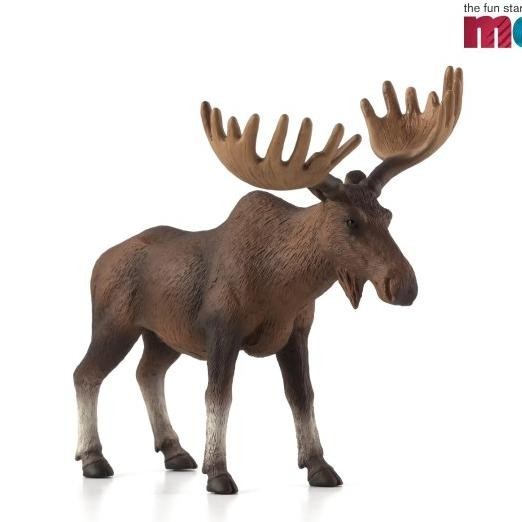 Moose Animal Figure / Niatur Rusa Besar By Mojo