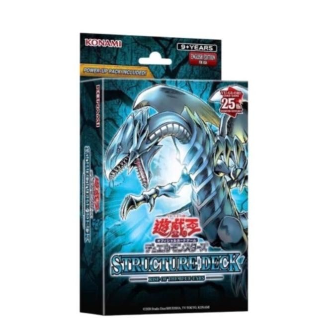 YUGIOH ASIA ENGLISH STRUCTURE DECK RISE OF BLUE EYES HIGH QUALITY