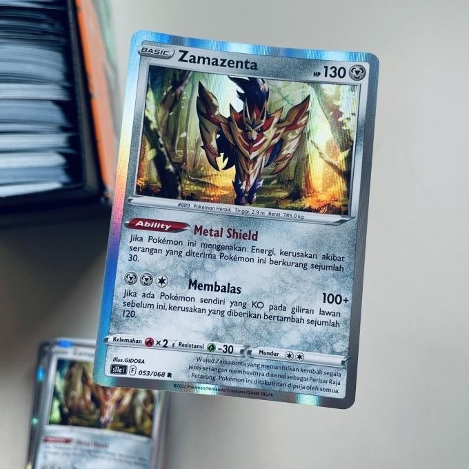 ZAMAZENTA S11A - POKEMON INDONESIA TCG BEST QUALITY