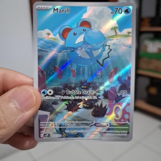 MARILL AR POKEMON TCG INDONESIA  TERBATAS