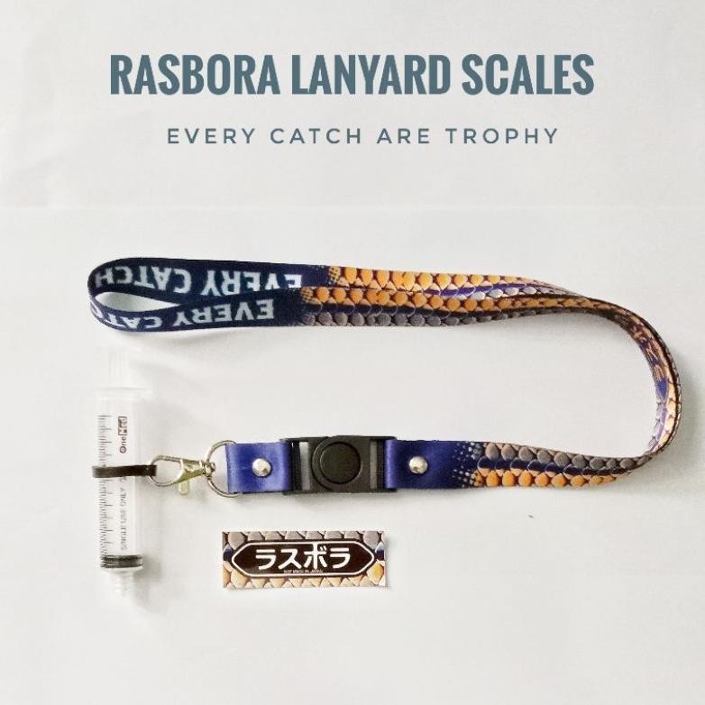 

Ori Lanyard Rasbora Scales + Spet Bonus Stiker Murah
