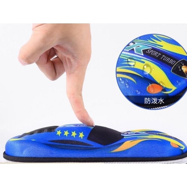 

tg-342 CNC Kids - Tempat Pensil Kotak Pensil Pencil Case TK SD Bahan EVA 3D Mobil Car Premium