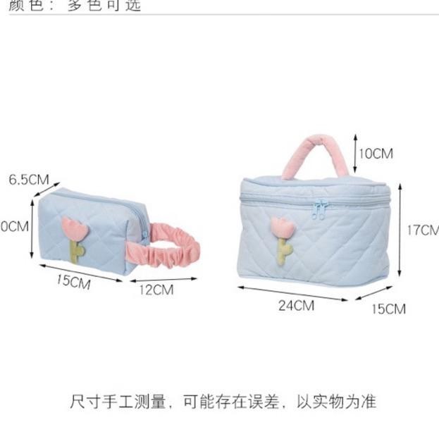 

GF21 KENSHO Kotak Pensil Sleting Motif Bunga Tulip Flower Handle Pastel / Pouch Makeup Aesthetic Tulip / Tas Aksesoris Wanita Lucu Import / Zipper / Flowers Viral