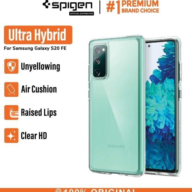 Case Samsung Galaxy S20 Fe Spigen Ultra Hybrid Clear Anti Crack Casing
