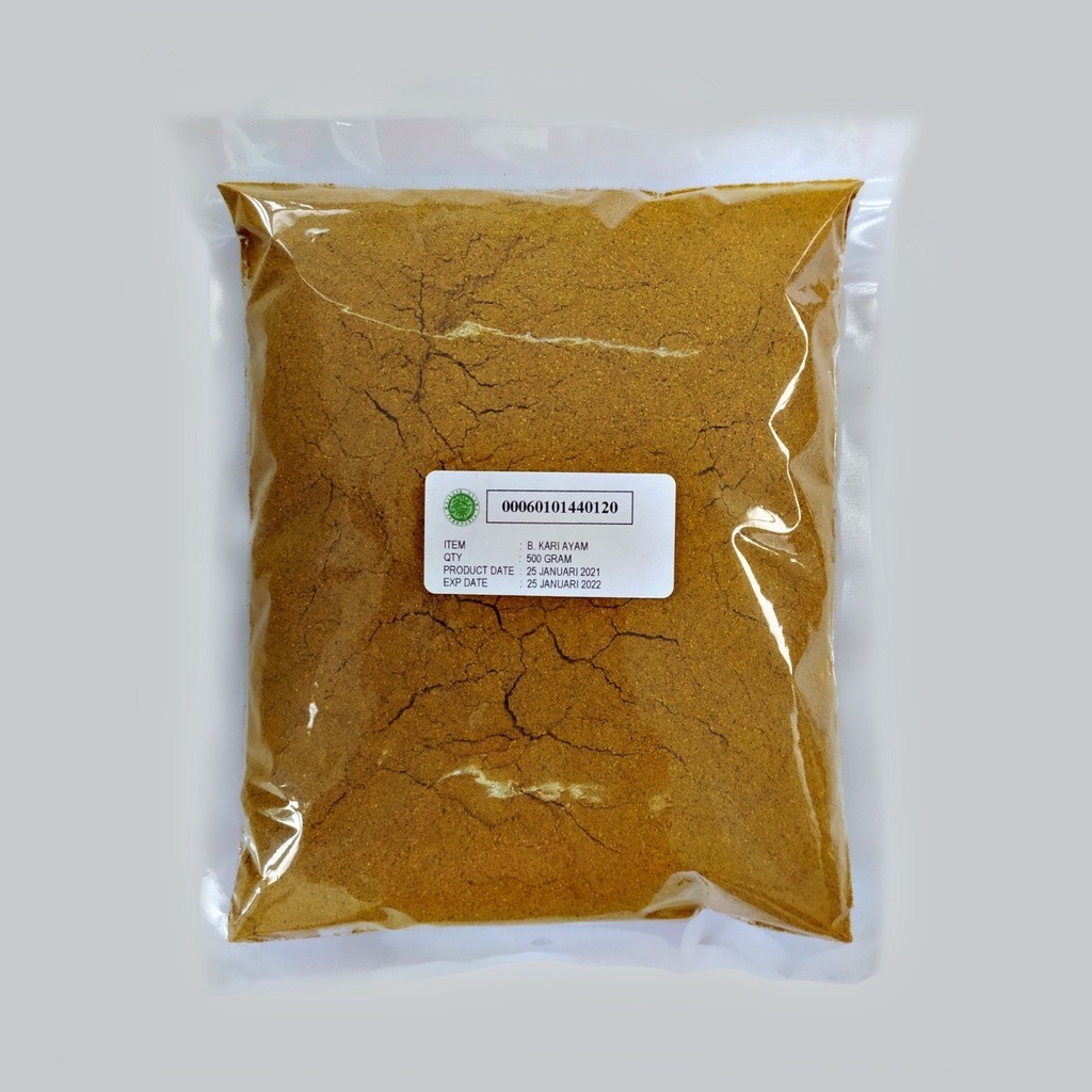 

BUMBU KARI AYAM 500 GR 100% ASLI