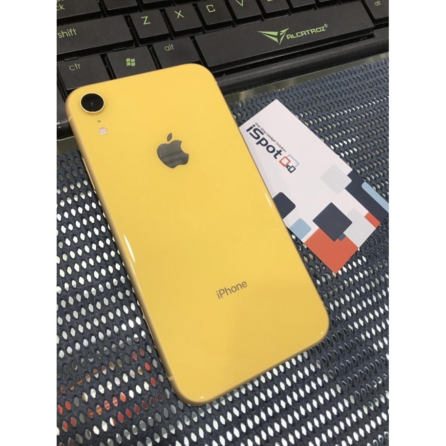 Housing Iphone Xr Kuning / Tulang Belakang Iphone Xr Original Parts