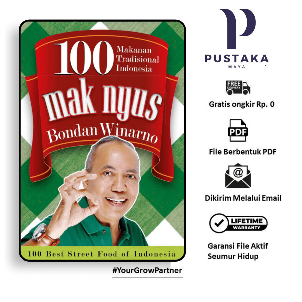 

382. 100 MAKNYUS MAKANAN TRADISIONAL INDONESIA (BONDAN) - [-]