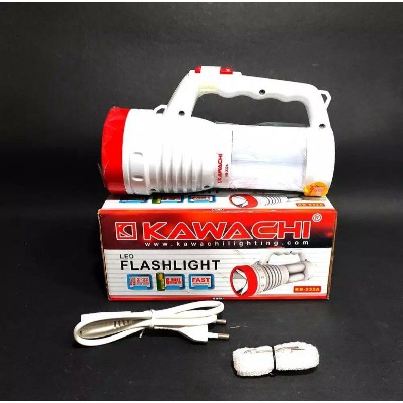 Senter Emergency Kawachi Led / Lampu Emergency KB-232A