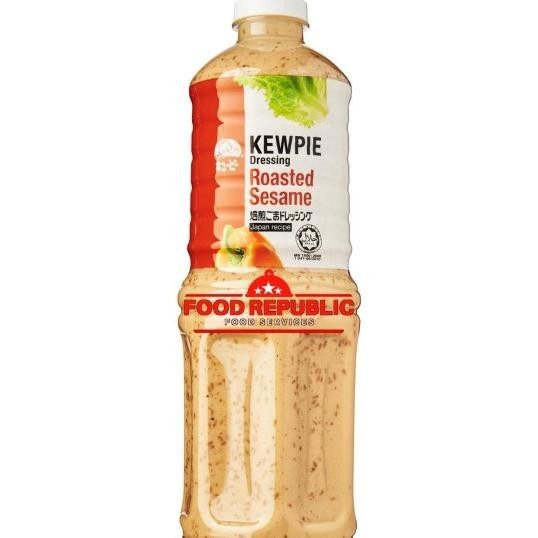 

Kewpie Salad Dressing Roasted Sesame 1 Ltr Halal Saus Wijen Saus Salad