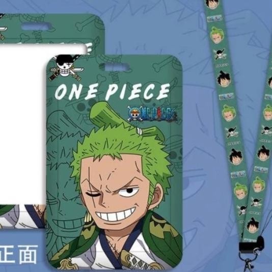 

One Piece Lanyard Gantungan Tali Hp Id Kartu Card Name Tag Holder Pc