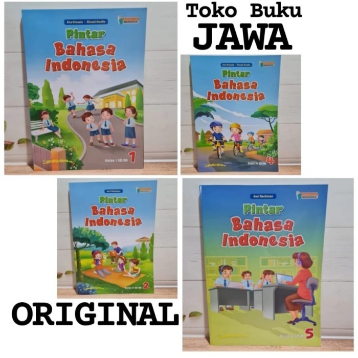 

Pintar Bahasa Indonesia Kelas 1 2 3 4 5 6 SD/MI Kur Merdeka Yudhistira