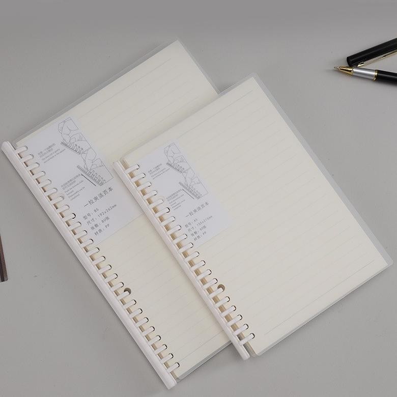 

Binder Note Spiral Ring Model ( Garis, Polos, Dotted , & Grid ) A5 & B5 - 80 lembar