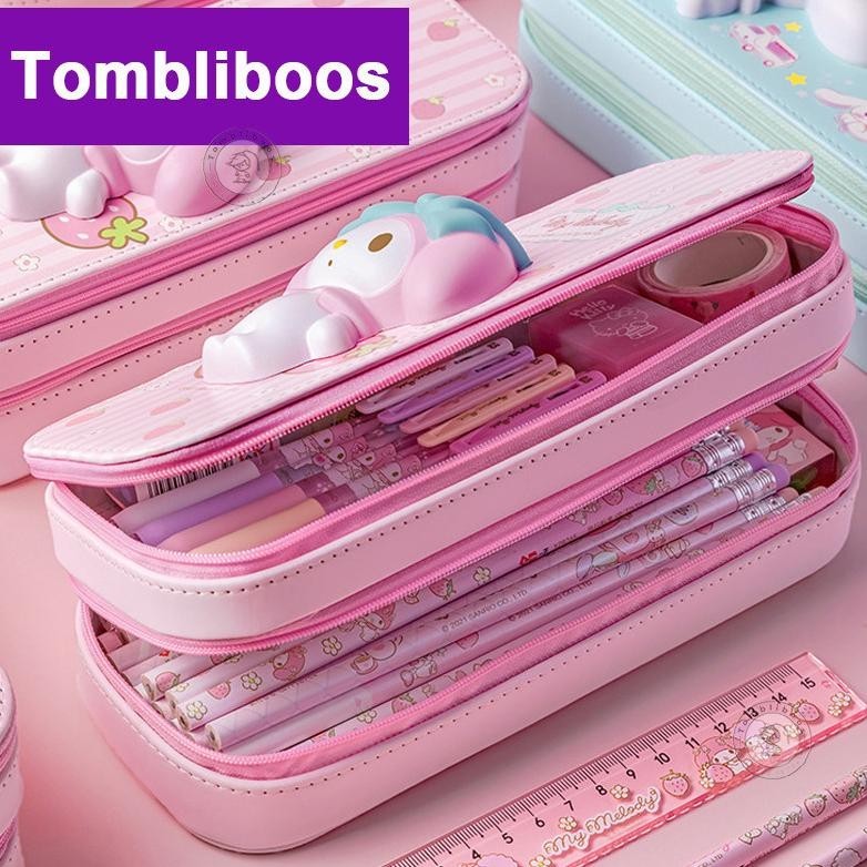 

Double Decker Tempat Pensil Squishy Dua Susun Pen Holder Squishy