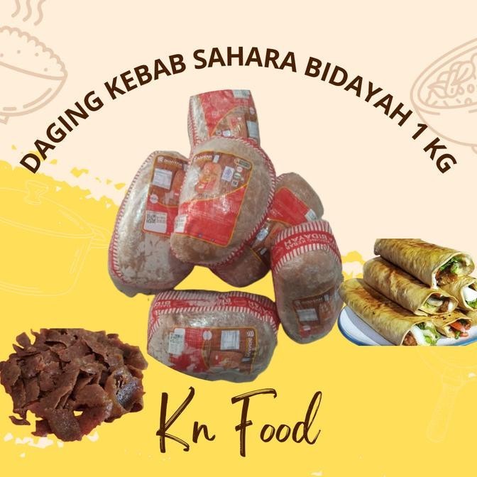 

Daging Sahara Mixed Bidayah 1KG/ Daging Kebab Bidayah Non Tiang 1KG GM