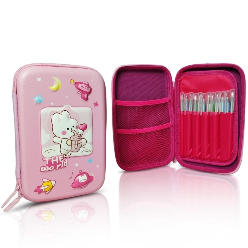 

jk-54 BG - COD Tempat Kotak Pensil Anak-Anak perempuan laki laki Gambar 3D Waterproof Tempat Penyimpanan Alat Tulis MK912 Viral