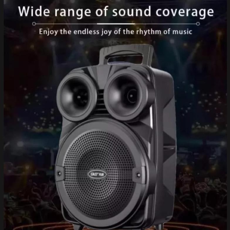 Un04 SPEAKER BLUETOOTH KARAOKE UKURAN BESAR FREE MIC FULL BASS KIMISO / SALON BLUETOOTH KARAOKE MURA