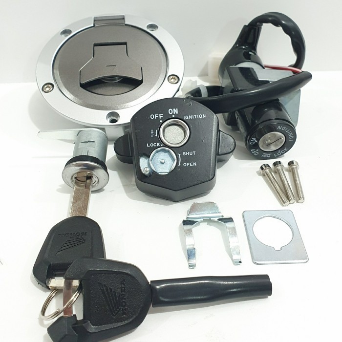 KUNCI KONTAK TUTUP TANGKI CB150R CB 150 R OLD LAMA ORI ASLI DUS POLOS