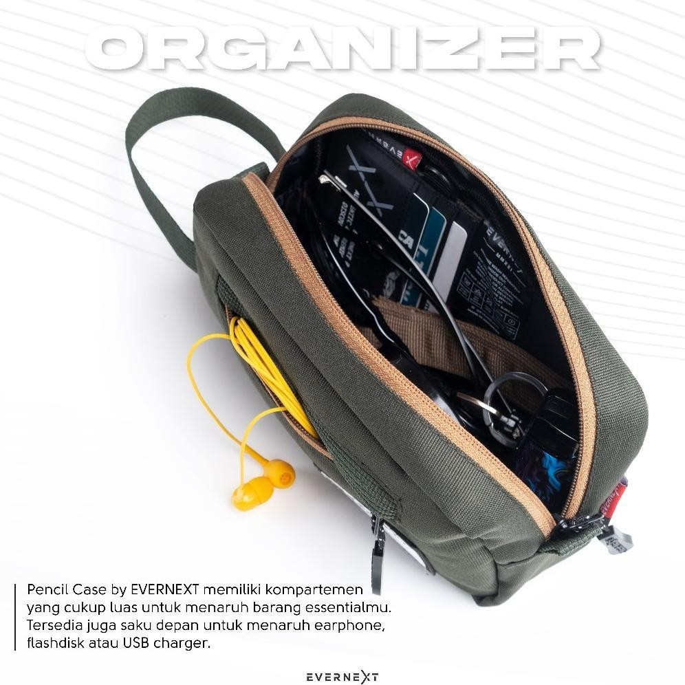 

gh-6 PENCIL CASE by EVERNEXT - Tempat Pensil dan Alat Tulis Casual & Profesional Berkualitas