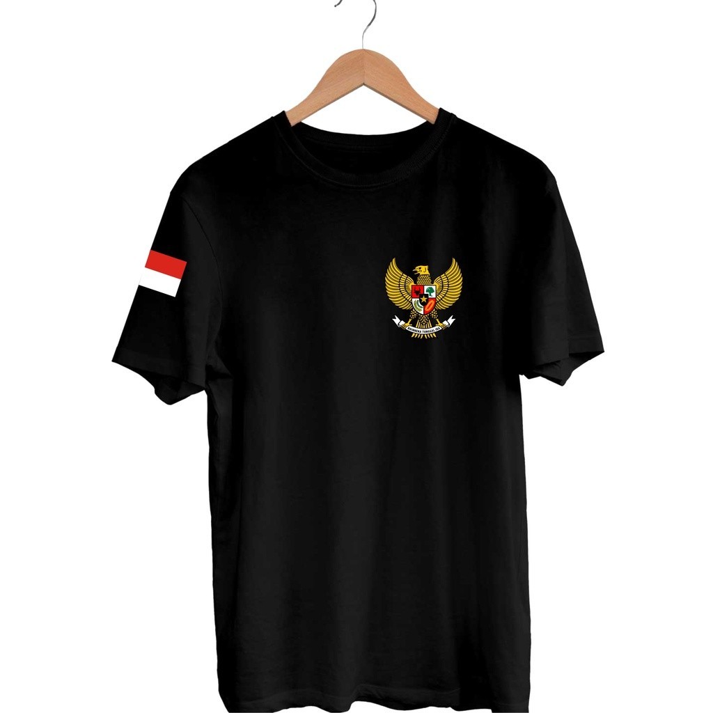 Kaos Merah Putih Bisa Cod Viral 17Agustus Lengan Panjang Indonesia Dewasa Merah Putih Garuda Kaos Pa