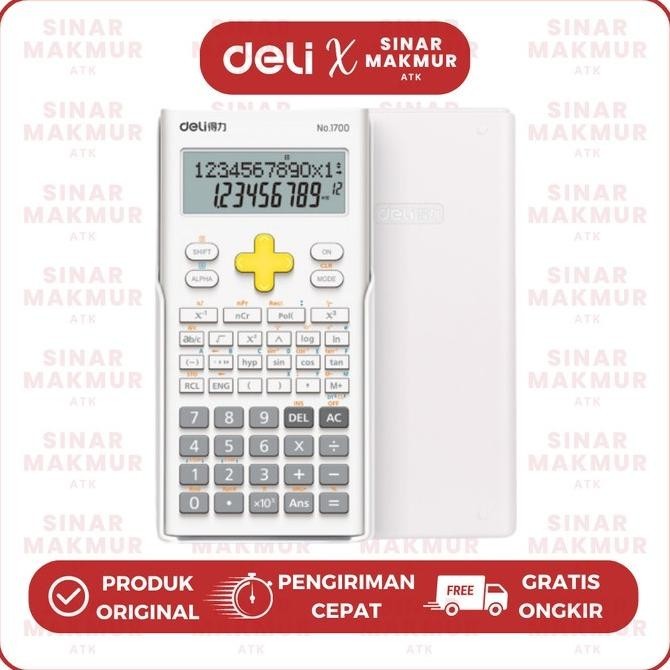 

hg-24 Scientific Calculator / kalkulator Ilmiah / Sekolah DELI 1700 (PCS) Premium