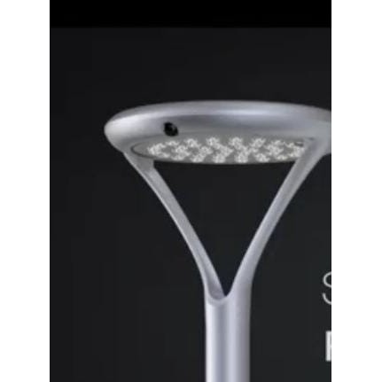Lampu Tiang Taman Model Bulat Lampu