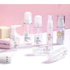Miniso Botol Travel Botol Spray Botol Pump Botol Flipflop Botol Kosong