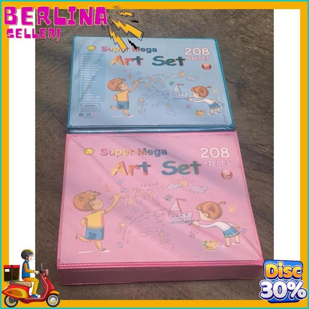 

Crayon Art Set 208Pcs / Crayon Pensil Warna Lengkap 208Pcs / Alat Menggambar Melukis (Lagi Viral)