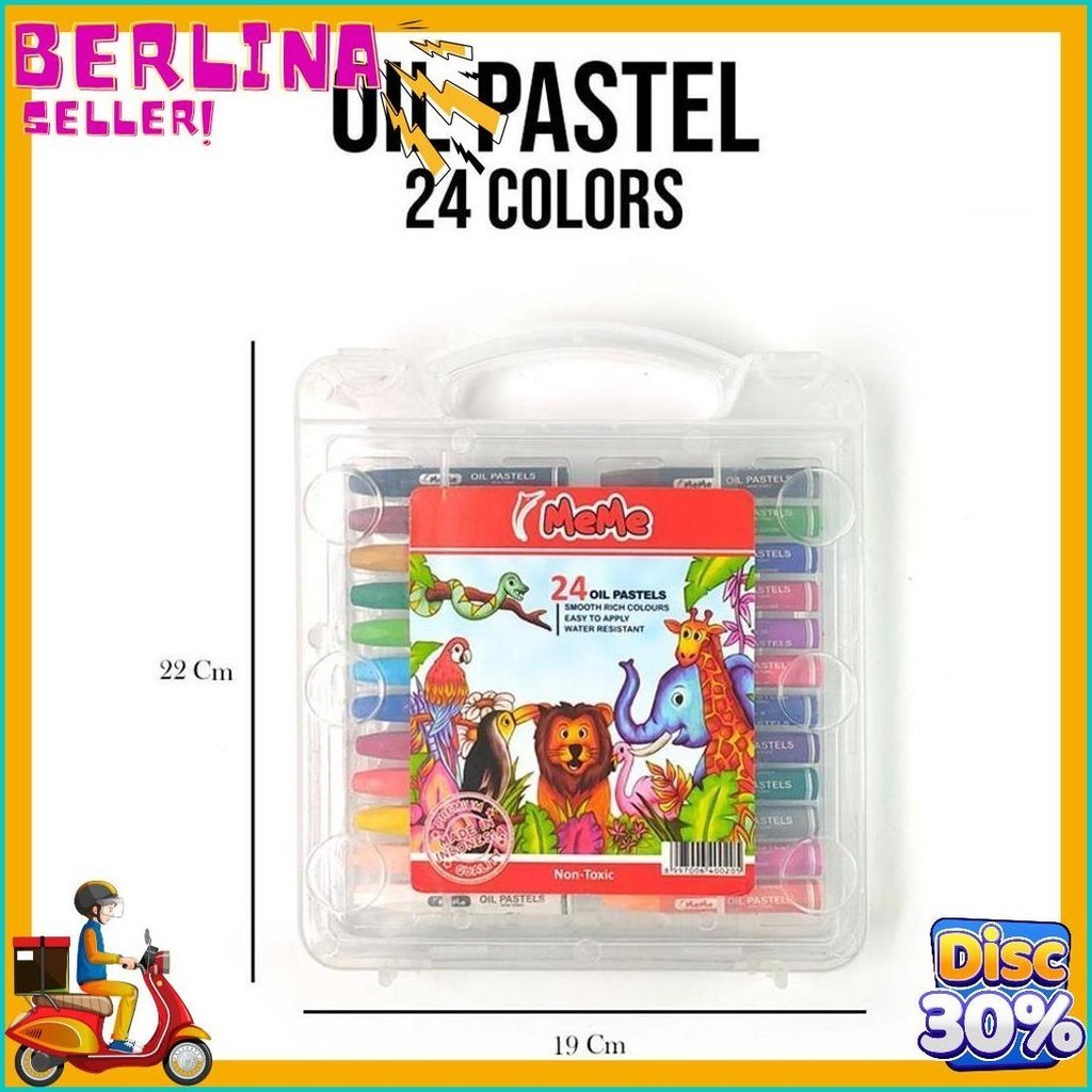 

Crayon Meme 24 Warna / Oil Pastel Meme / Crayon / Crayon Meme 24Colors (Order Sebelum Ketinggalan)