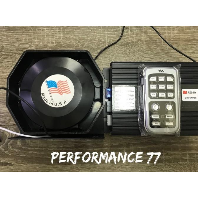 Sirine Toa Wireless Federal Signal 200 Watt