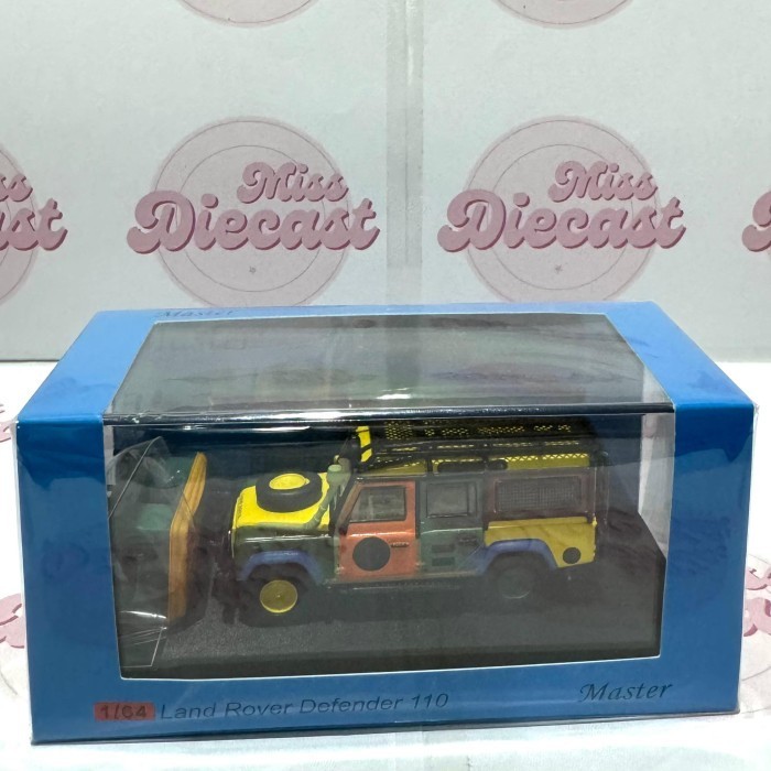 Ane Diecast Mobil 1:64 Master Land Rover Defender 110