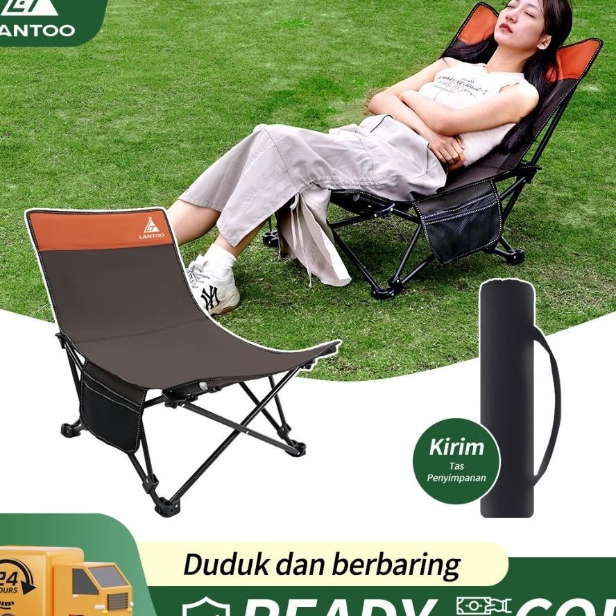Lantoo Mobil Luar Ruangan Lipat Kursi Tidur Siang Kursi Kecil Kursi Malas Kursi Malas Portabel Sanda