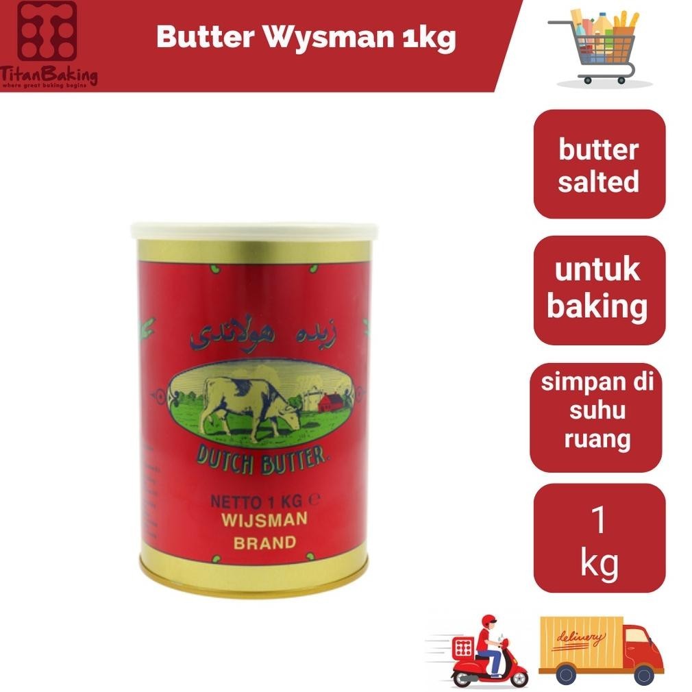 

(DISKON) Butter Wysman 1 Kilogram / Butter Merk Wysman