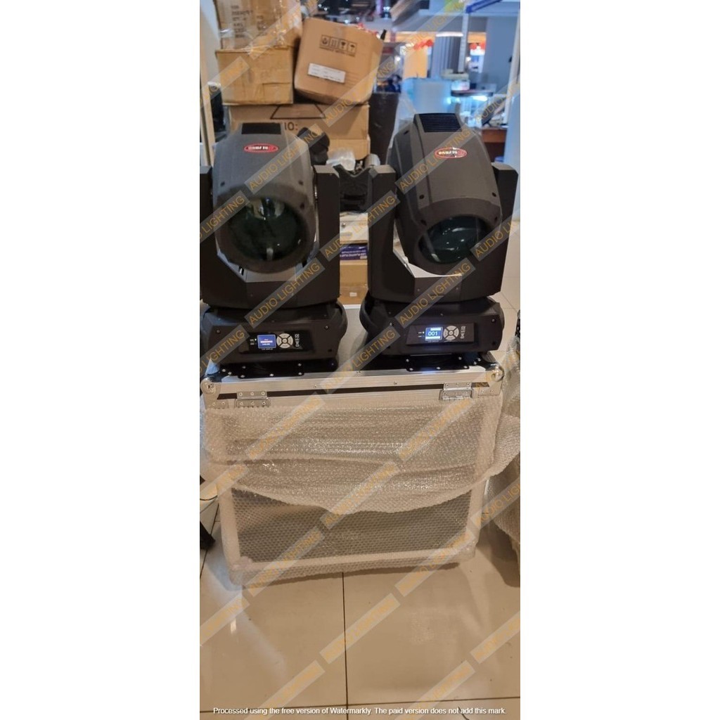 Beam 350 Moving Head Beam 350 Watt Baisun Fullcolor Plus Hardcase