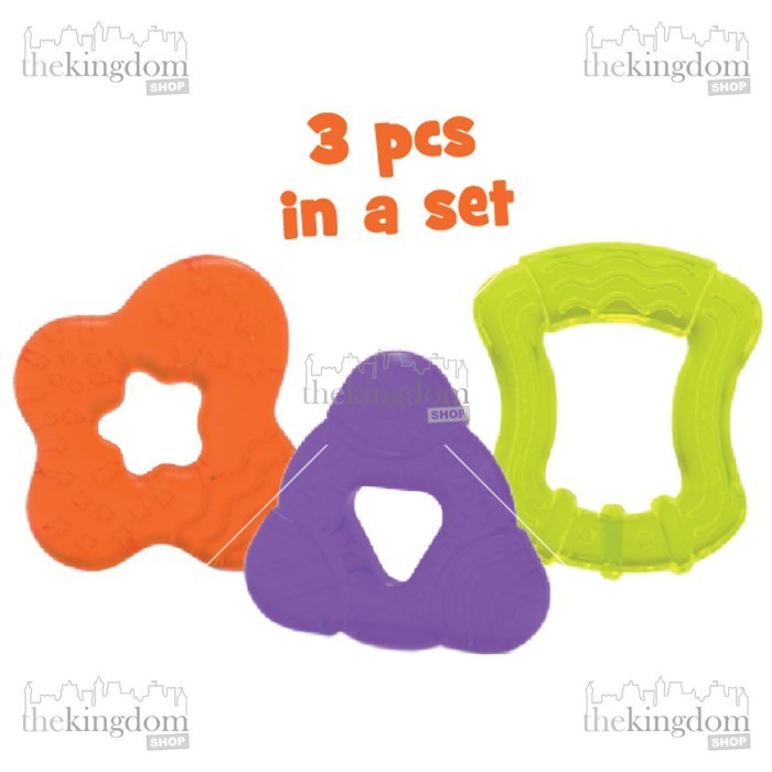 

Baby Safe TT009 Multi Textures Teether Mainan Gigitan Gigi Bayi Lembut