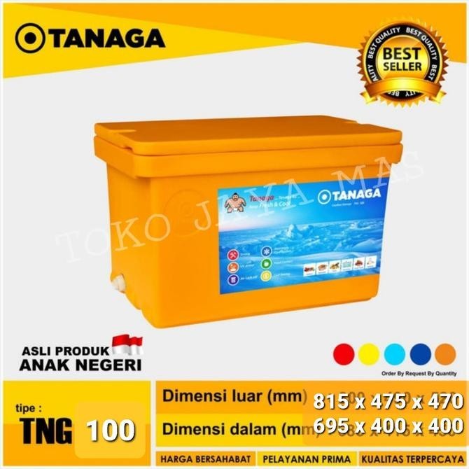 HARGA DISC - Coolbox Tanaga / Cooler box / Tempat Es 100 Liter