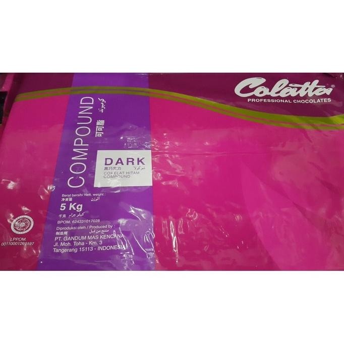 

(DISKON) Chocolate Compound Colatta - Cokelat Batang 5kg