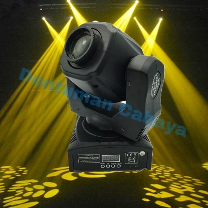Harga Promo Mini Moving Head 60Watt Lampu Panggung Stage Cafe Club Dj
