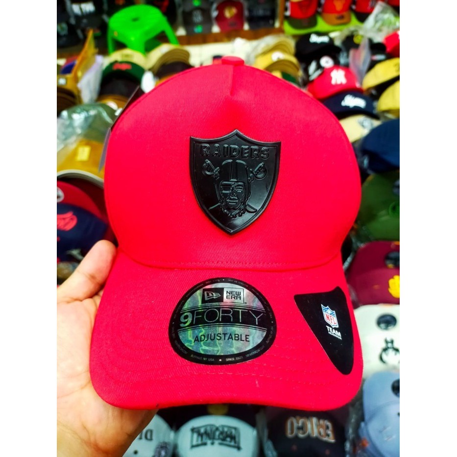 Sale Topi Pria Distro Original Terlaris Plat Besi Logo Raider