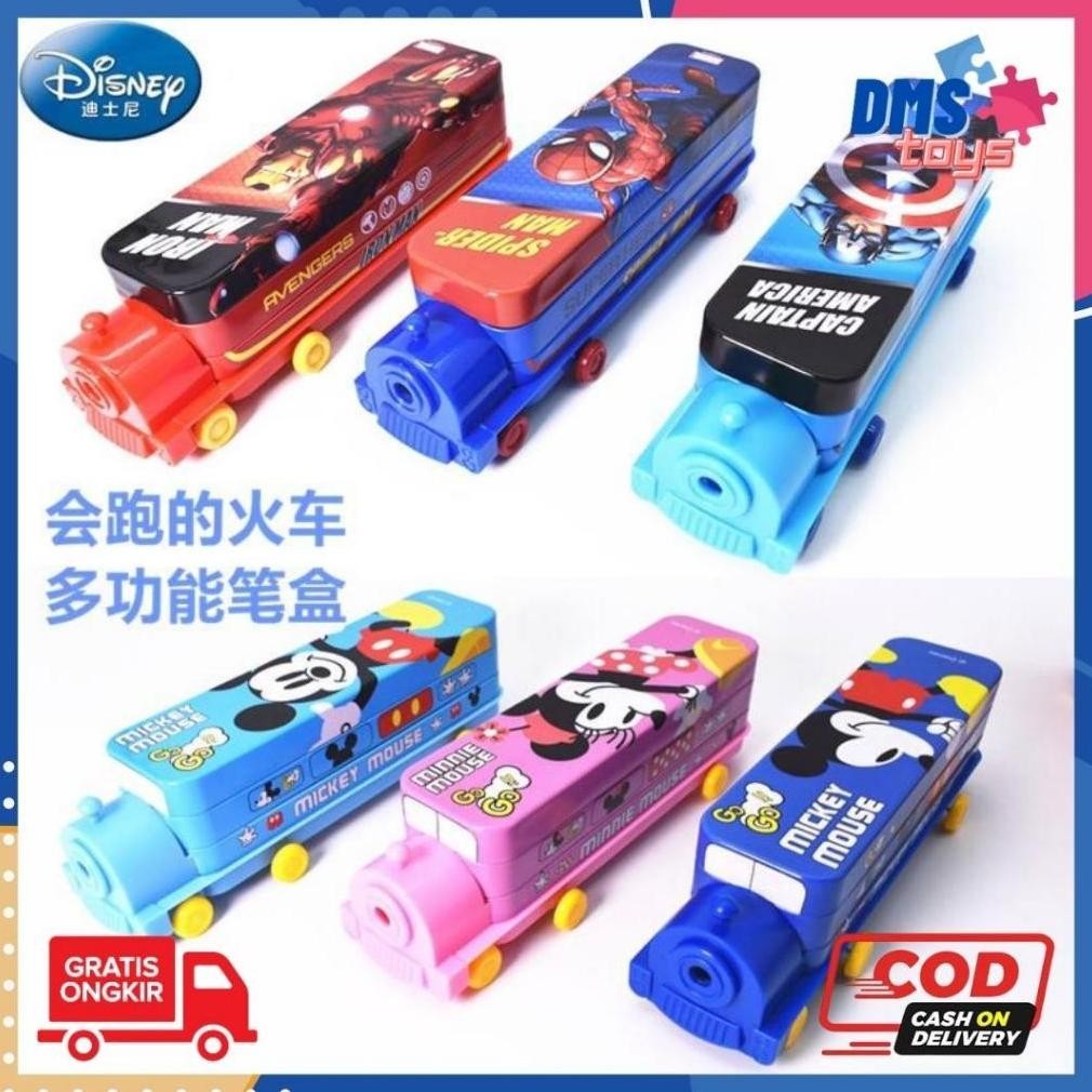 

Me41 Tempat Pensil Kaleng Case Pencil Kereta Karakter DMS.Toys Hemat