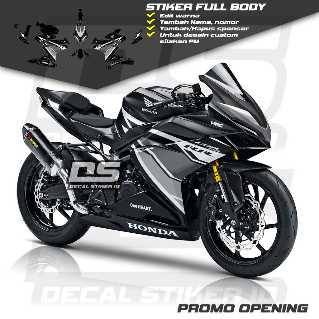 Decal cbr250rr full body stiker cbr250rr full body striping cbr250rr terbaru decal cbr250rr ducati