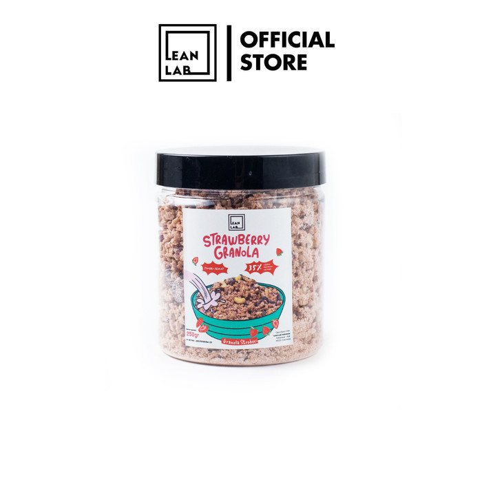 

Lean Lab Granola Strawberry Yoghurt 250gr K02