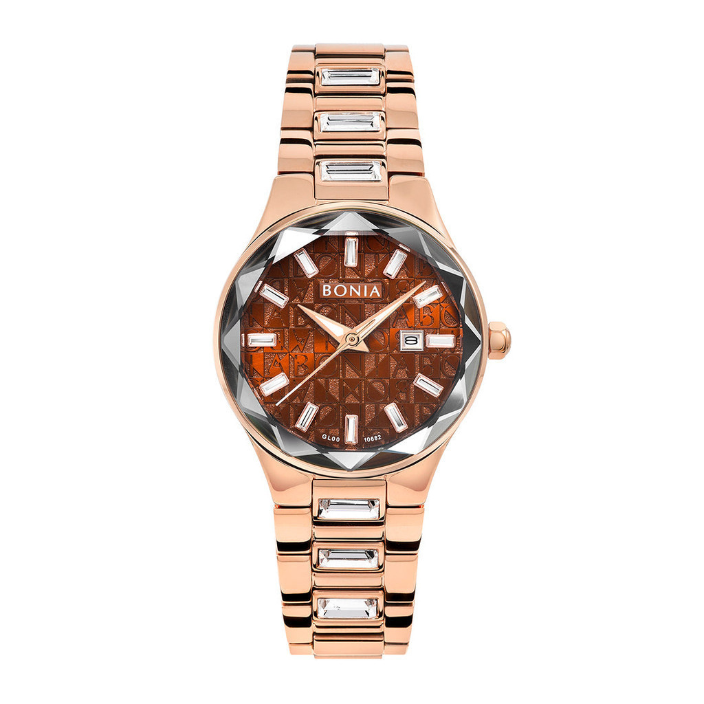 Jam Tangan Wanita Bonia Monogram Elegance B10682-2547